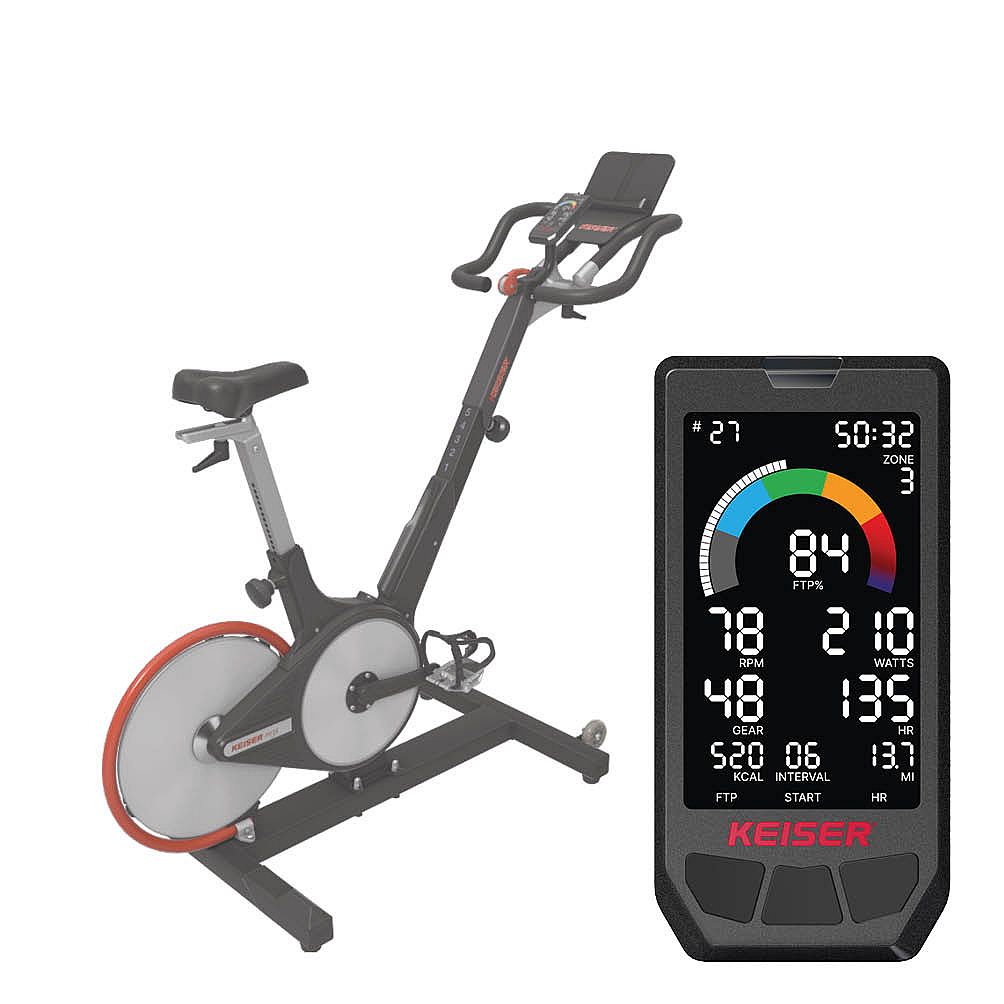 Keiser m3i studio plus indoor bike