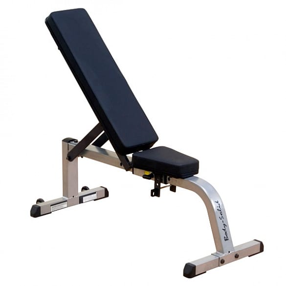 Body-Solid Heavy duty flat incline halterbank